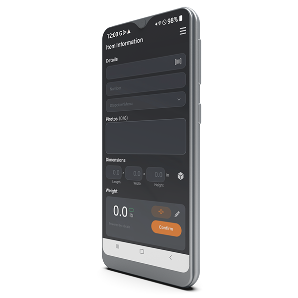 Android Phone Gray Circle-600
