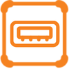 multi-port icon