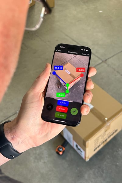 xpim mobile dimensionizer