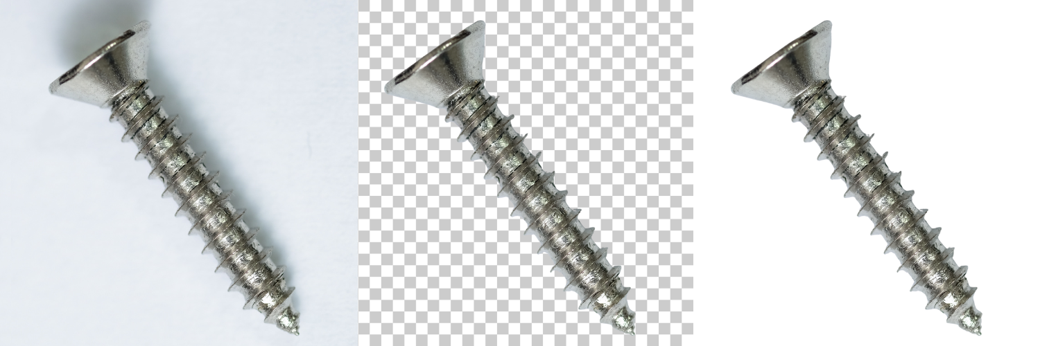 Screw Background Removal Screw Background Removal