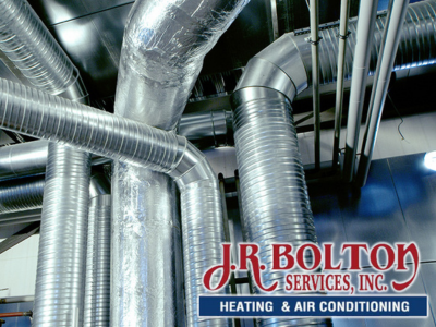 hvac tubing with JR Bolton logo