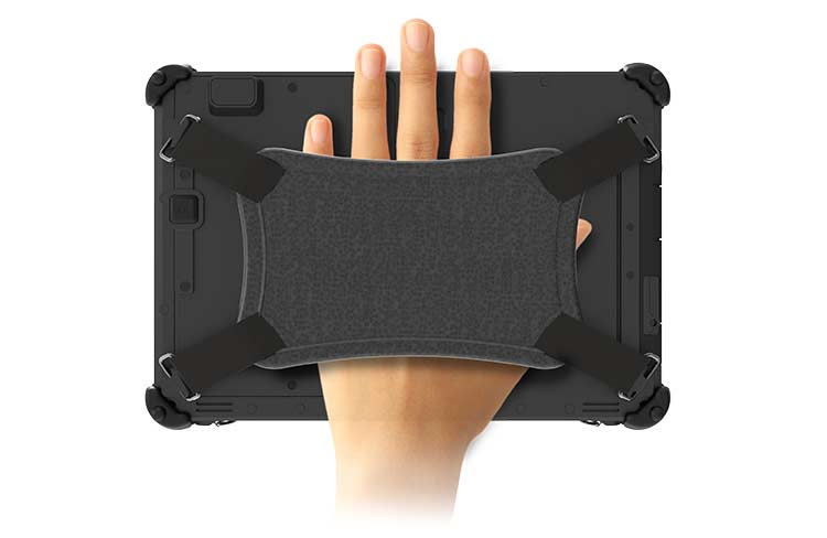 The rugged tablet hand strap