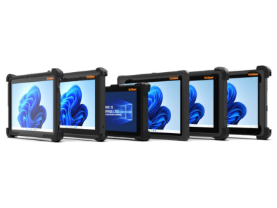 row of rugged tablets from mobiledemand